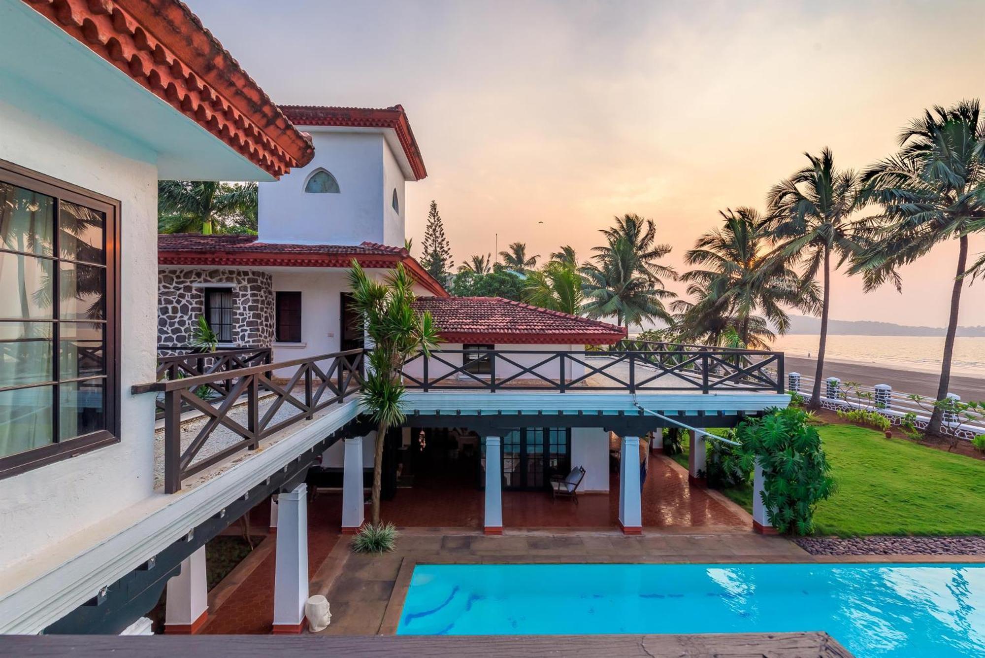 Saffronstays Sea La Vie Danda Exteriér fotografie